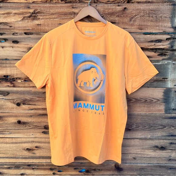 MAMMUT | Men’s Orange T-Shirt XL - Picture 1 of 7